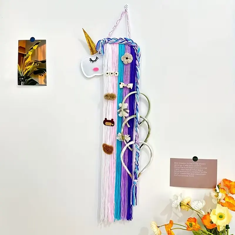 Unicorn Hair Clip & Headband Organizer - Charming Room Decor & Perfect Gift Idea