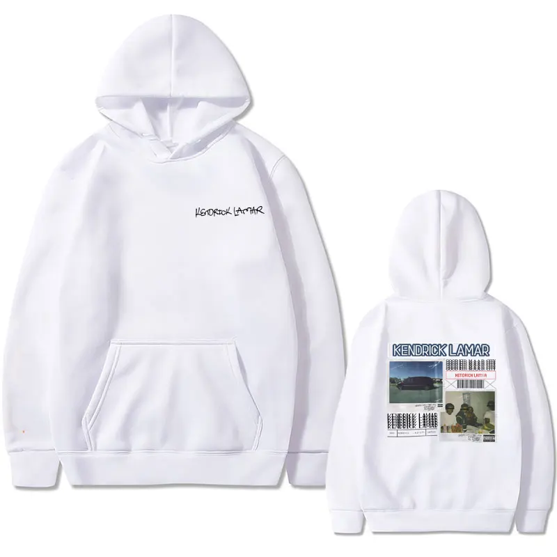 Rapper Kendrick Lamar Good Kid Album Cover Graphic Hoodie Men Women Hip Hop Vintage Oversized Sweatshirt Male Fleece Hoodies