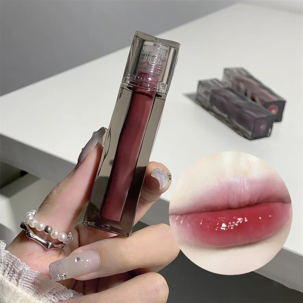 Description Picture 5 of item6 Color Mirror Dyeing Lip Gloss Moisturizer Liquid Lipstick Waterproof Long Lasting Pink Lip Tint Korean Natural Makeup Cosmetic