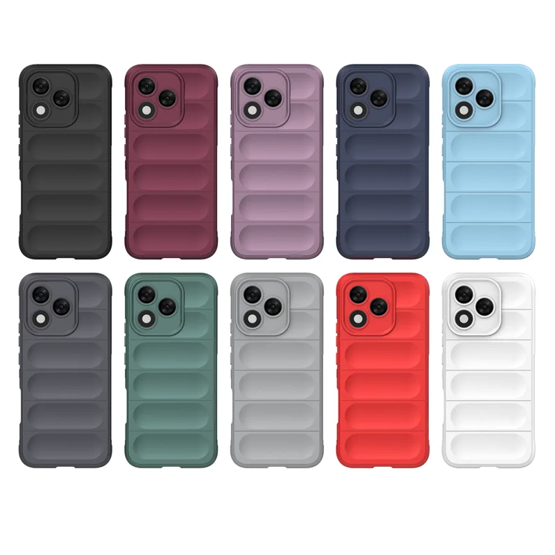 Luxury Soft Silicone Skin-Friendly TPU Back Bumper Case