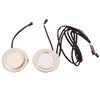 2Pcs 70mm Range Hood Light LED Bulb 12V DC 1.5W Kitchen Cooker Light Lamp Cabinet Closet Cupboard Light Energy Saving 3