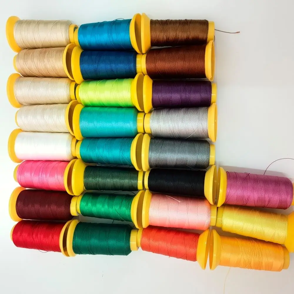 Car Seat Belt Thread 420D/6 Multicolor Car Sewing Thread Seat Interior Car Safety Belt High Strength Polyester Sewing Thread