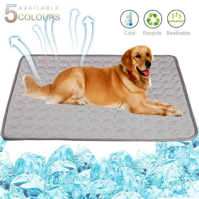 Polymères refroidissants pour animaux de compagnie, lit pour chien, grands chiens, fournitures de couverture moyenne et petite, accessoires pour chiots, accessoire de canapé 1