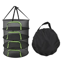 Folding Dry Rack Drying Net For Herbs Hanging Basket Dryer Bag Mesh Herb Drying Net For Flowers Buds Plants 1