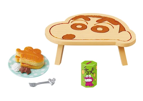 Echte Rement Crayon Shin-chan Zimmer Tisch Fernsehen Snack Modell Blind Box Geburtstag Geschenk Desktop Decor Anime Cartoon Trendy Spielzeug – Detail 3