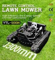 Personalized Customized Ce Epa All Terrain Lawn Mowing Robot With Rubber Tracks And Multi Functional Remote Control
