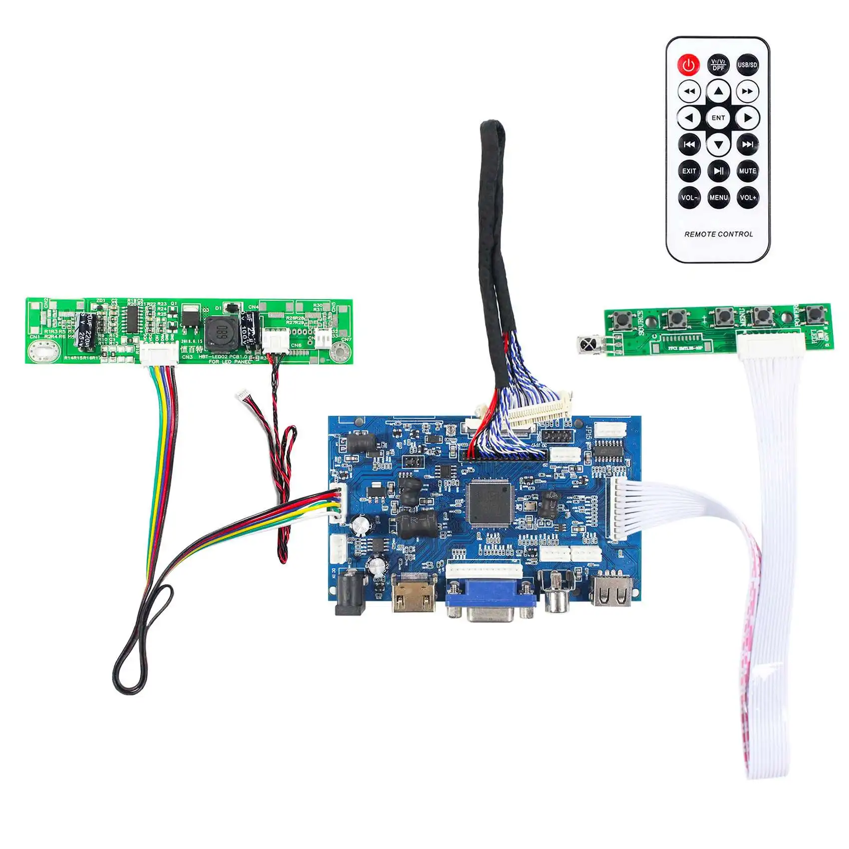 

ЖК-панель с автоматической яркостью HD MI VGA USB для ЖК-экрана 21,5 Дюймов 23 дюйма x 0