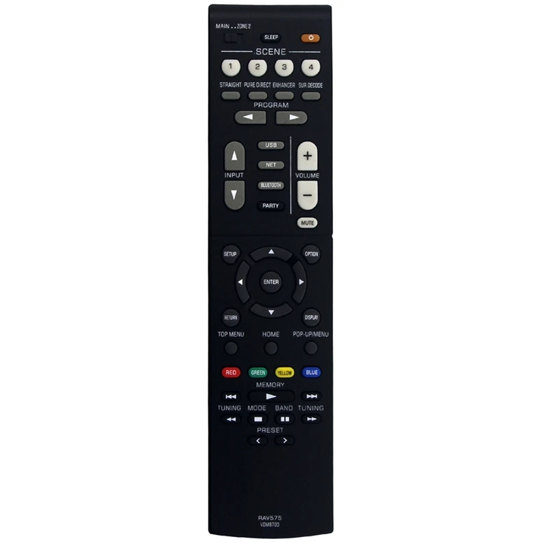 Telecomando Sostitutivo Telecomando Rav575 Per Yamaha Rxv6A Tsr700 Tsr-700 Tsr 700 Sistema Ricevitore Rx-V6A Tsr-700 Vdm87000