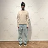 American Y2K Street Harajuku Sweater Gothic Punk Cross Personality Clothing Fashionable Round Neck Long-sleeved Tops Couples 3