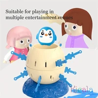 Penguin Novelty Toys for Holiday Party Children's Educational Thinking Training Pirate Barrels Interactive Toys 2