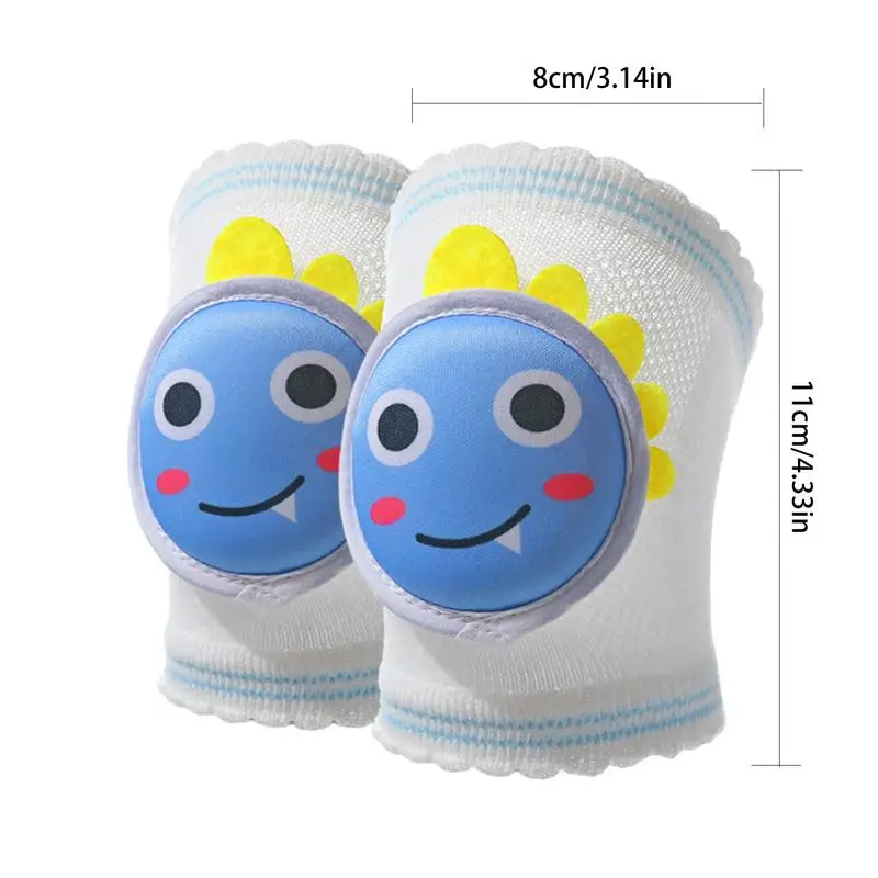 Baby Crawling Pads Adjustable Elastic Leg Warmers Breathable Baby Knee Pads Anti-Slip Leg Protector For Kids Boys and Girls