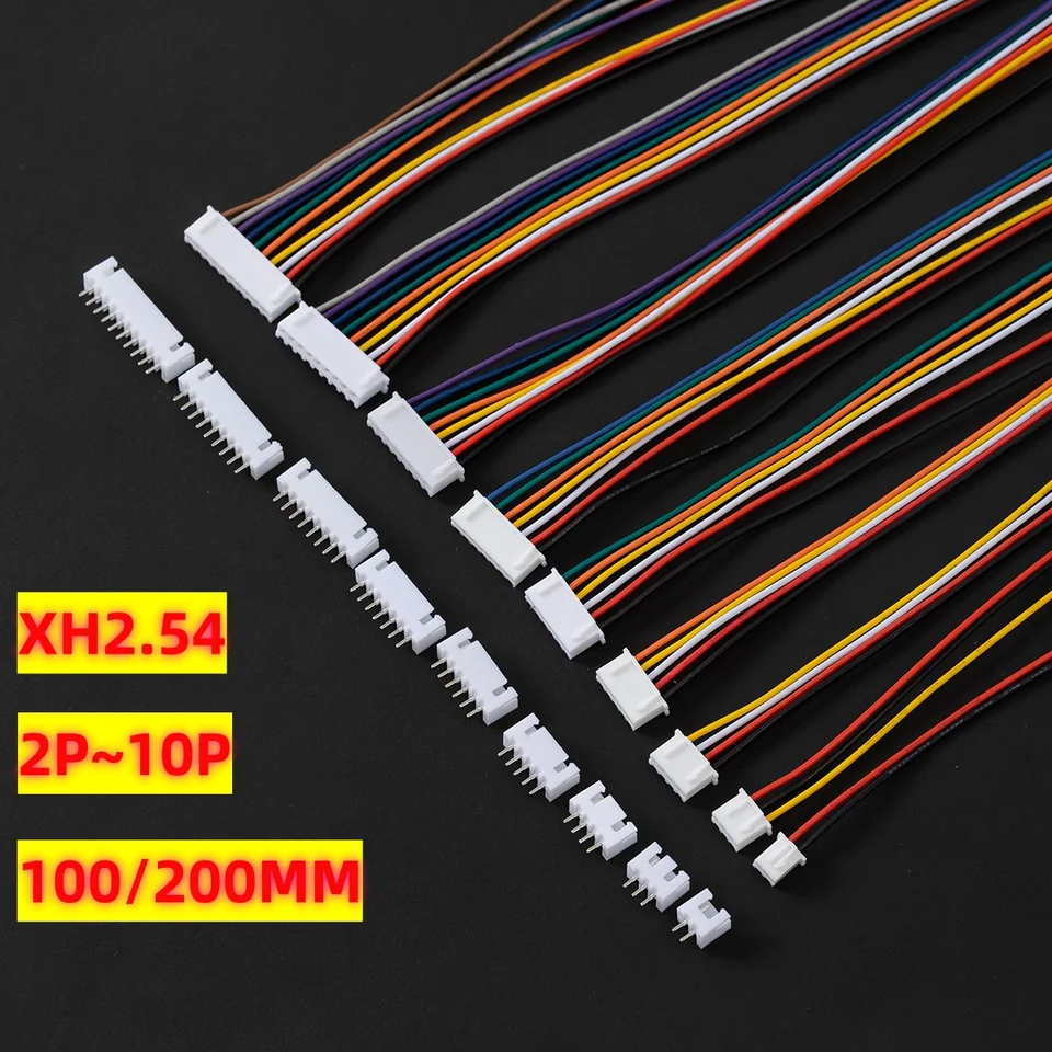 5Sets JST1.25 ZH1.5 PH2.0 XH2.54 Connector Female Male 2/3/4/5/6/7