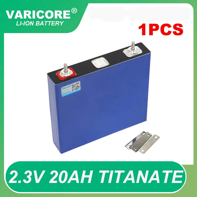 

1pcs 2.3V 20Ah lithium Titanate battery LTO 10C discharge 20000 Cycle DIY 12V 24V low temperature resistant batteries