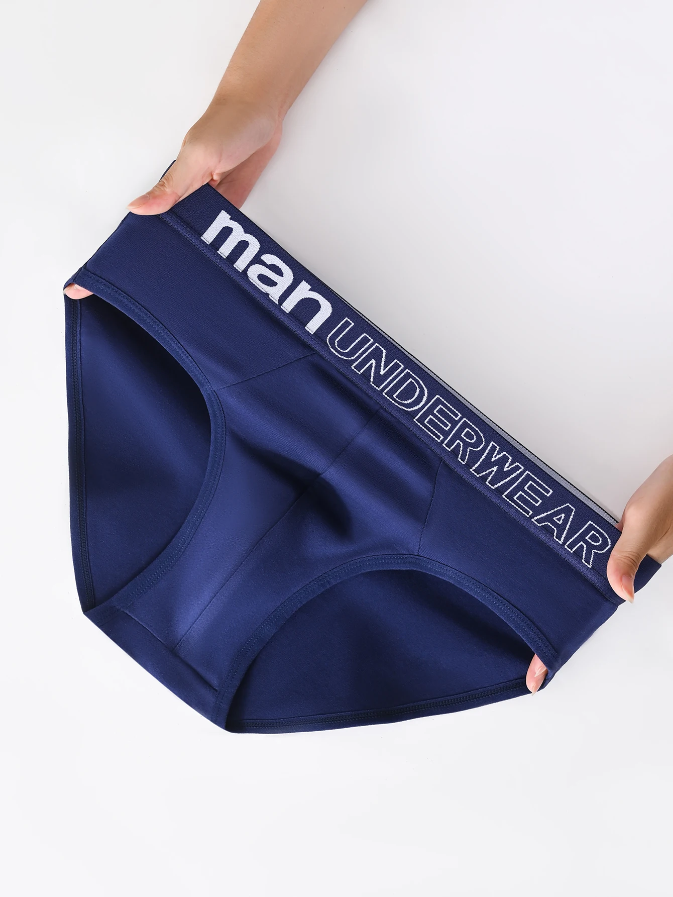 Men's 4-Pack Cotton Breathable Comfort Briefs - Trendy & Sporty Design