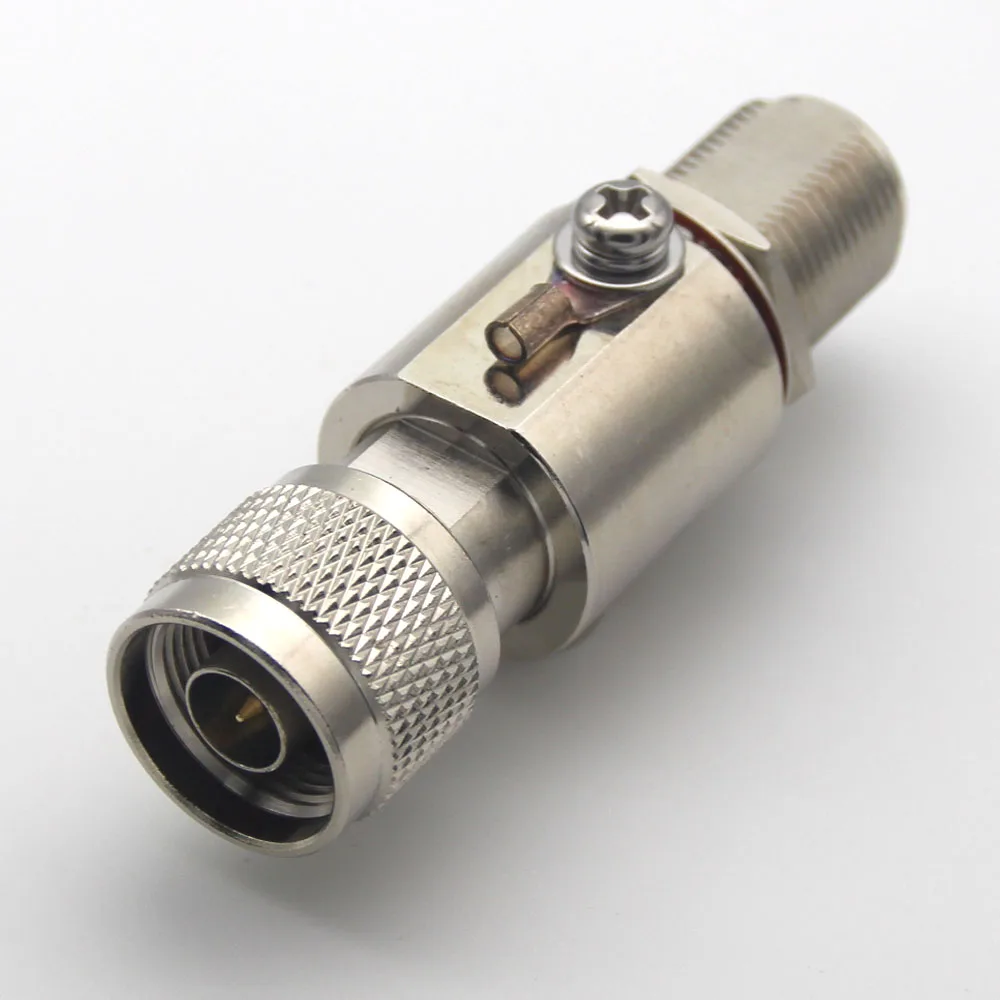 N Head Antenna Lightning Arrester Base Station Weak Current Lightning Arrester N Male To Female Protector