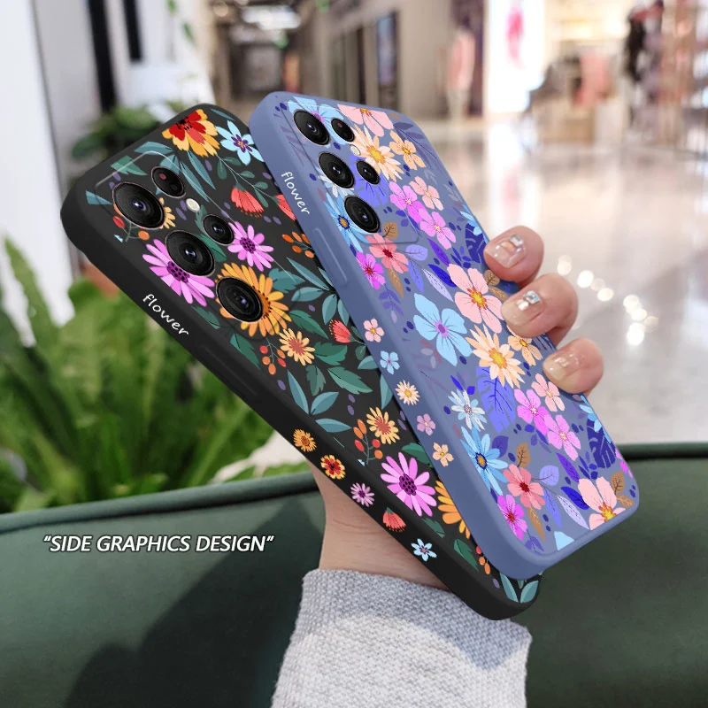 Vibrant Floral Phone Case Cover