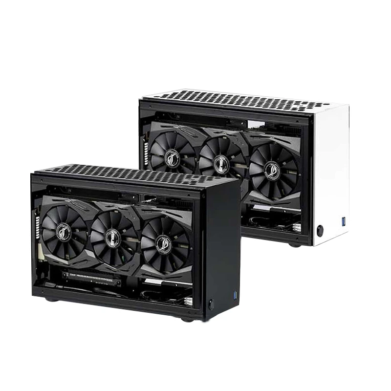 Geeek-コンピューター用のa4sfxアクリルケース、ミニ透明アクリル