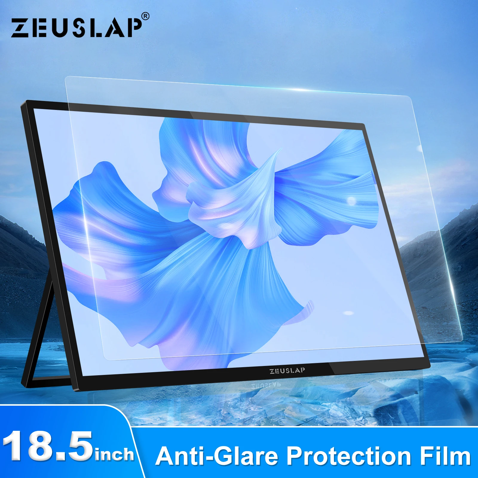 Zeuslap-filme de Proteção Matte com Cobertura Completa Apenas Monitor Portátil Z18t Z18tv Z18tv Pro 18.5