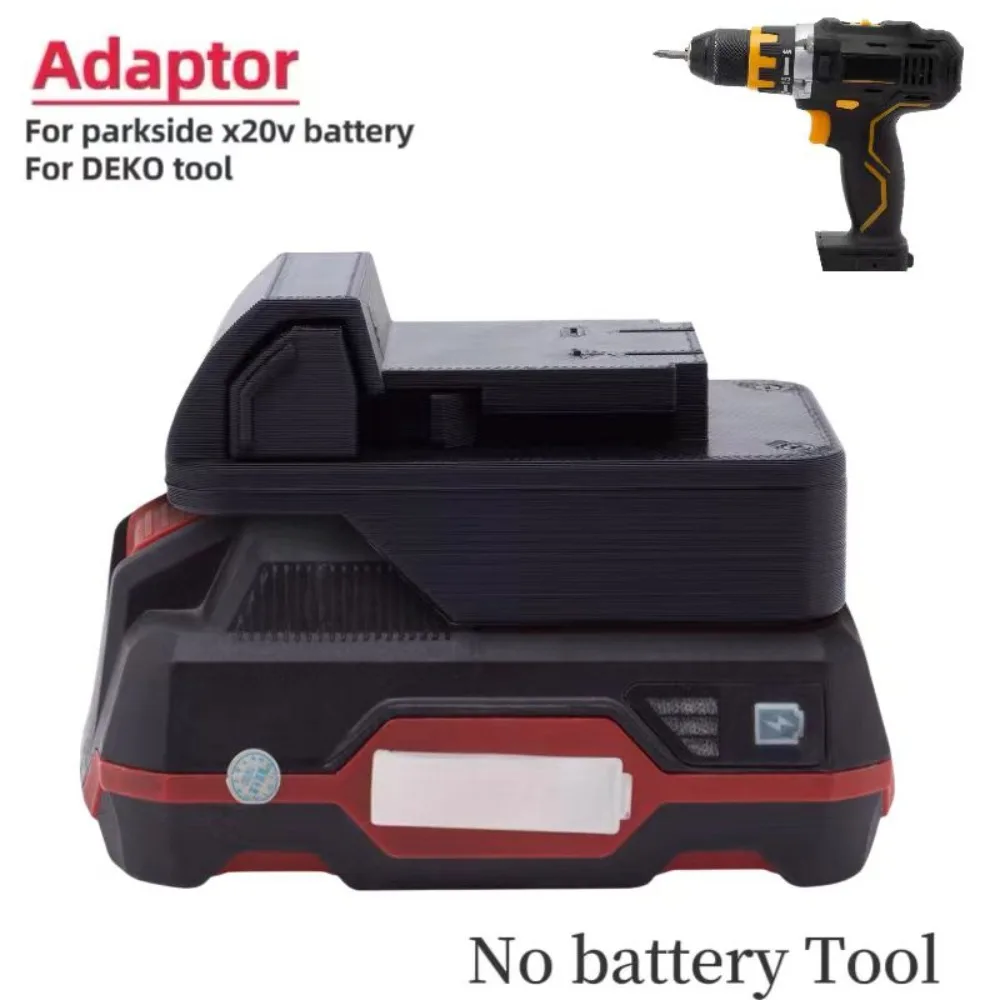 Per Parkside Lidl X20V Team (Pap 20) Adattatore Batteria Per Batteria Lidl Parkside X20V A Utensili Elettrici Deko 20V-Convertitore Batteria