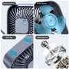 TOPK USB Desk Fan, Mini Fan Portable,3 Speeds Desktop Table Cooling Fan,Quiet Personal Small Fans for Room Home Desktop Office 5