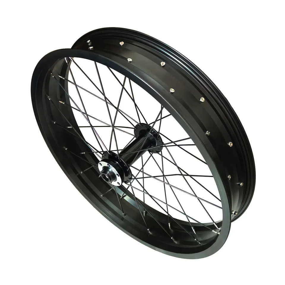 電動自転車用ホイール、20x4.0リム Amazon.co.jp: 20x4.0 リアファットバイクホイール 24/26インチ スノー
