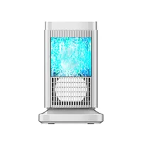 Ventilateur Rafraîchisseur d'Air Portable à Semi-conducteurs, Mini Climatiseur Personnel avec Refroidissement, Ventilateur de Bureau pour Maison, Bureau, Voyage, USB 6