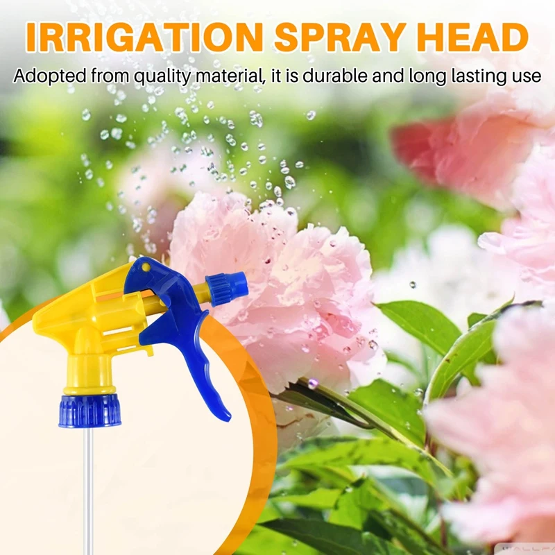 6 Pcs Heavy Duty Chemical Resistant Trigger Sprayer Spray Bottle Nozzle Head industrial trigger sprayer