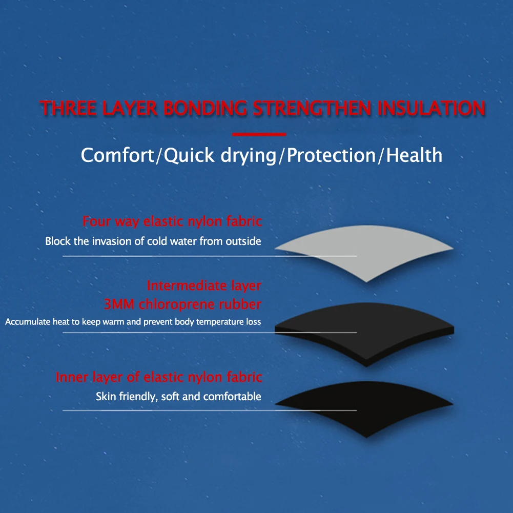 Swimming Snorkeling Socks Unisex Winter Warm Diving Surfing Boots Neoprene Anti Slip Wearable Portable Lightweight for Men Women