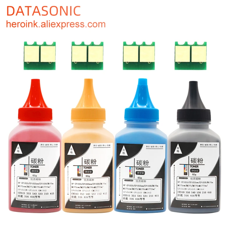 Cartucho de Toner hp Color Las130pro Mfmfchip Chip Chip Cpcpcpcp Chip de Toner Laser de Impressora