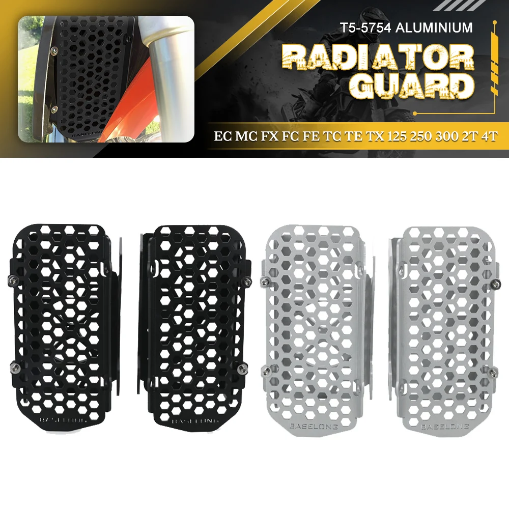 

FOR KTM EXC XC 125 150 XCW TPI 2T 4T 2020 -2024 Radiator Guard Grille Cooler Cover FOR Husqvarna TC FE 250, 350, 450, 501 GASGAS