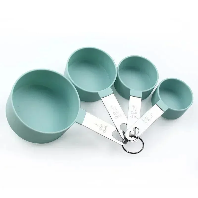 Baking Measuring Cup and Spoon Set Flour Sugar Salt Kitchen Uses