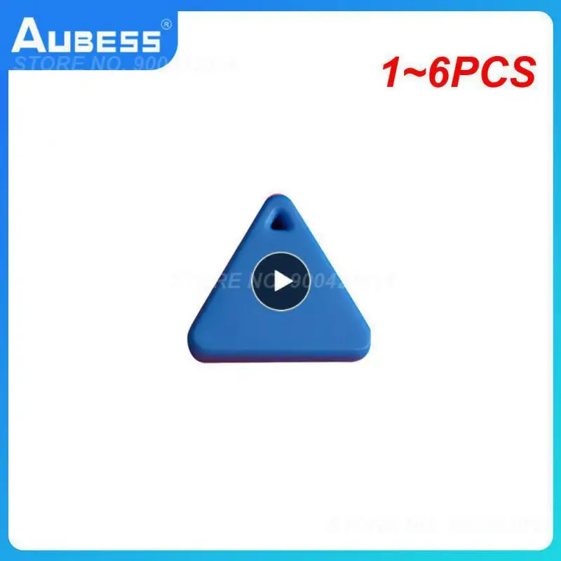 

1~6PCS Portable GPS Tracker Anti-lost Device Finder Tracker Triangle Anti-lost Mobile Phone Alarm Keychain Spot Key