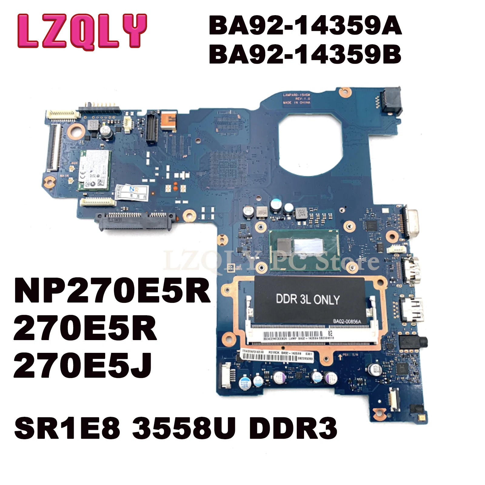 

Материнская плата LZQLY для SAMSUNG NP270E5R 270E5R 270E5J