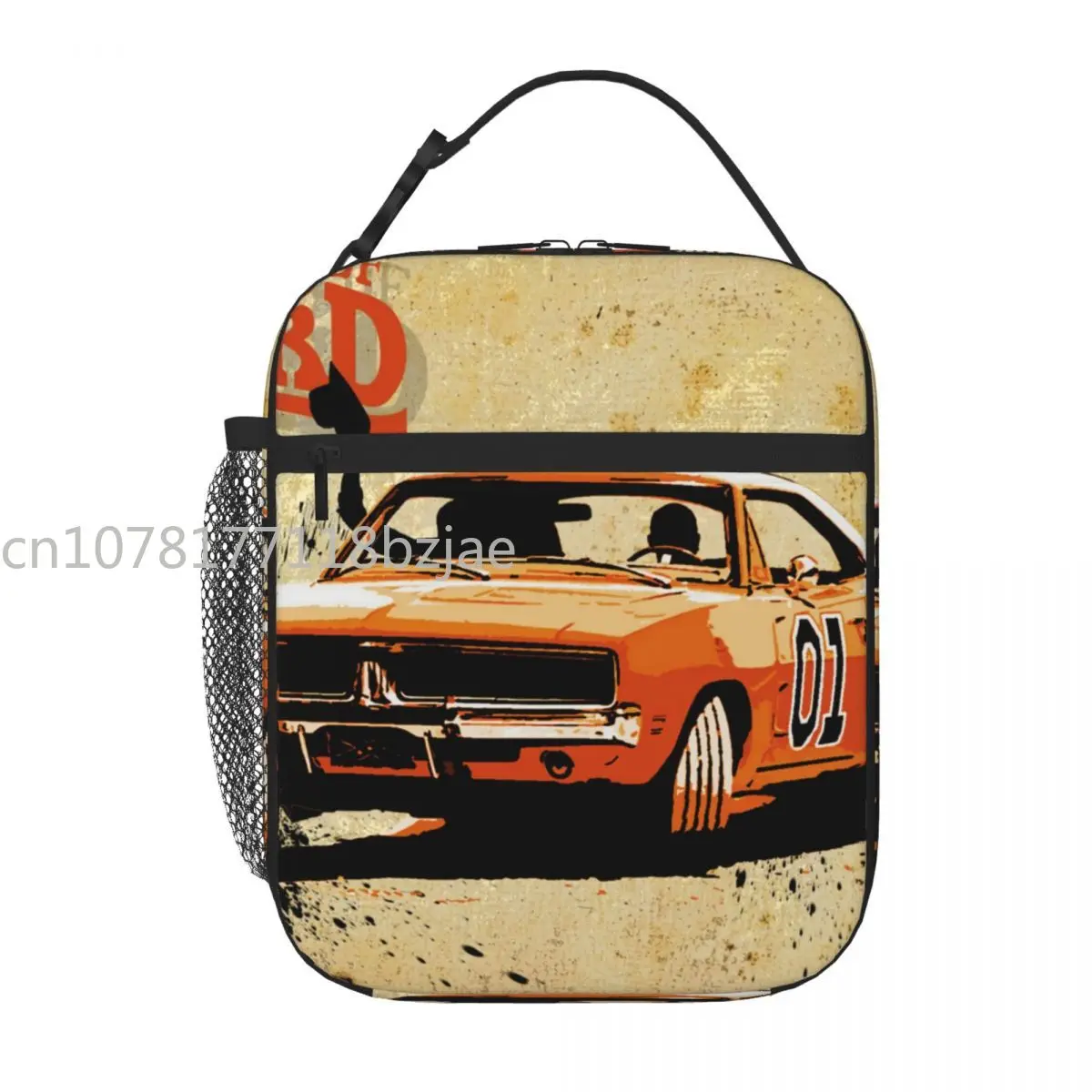 Dukes Of Hazzard 1139 Lunch Tote Kawaii Bag Kid'S Lunch Box Thermal Lunch Box