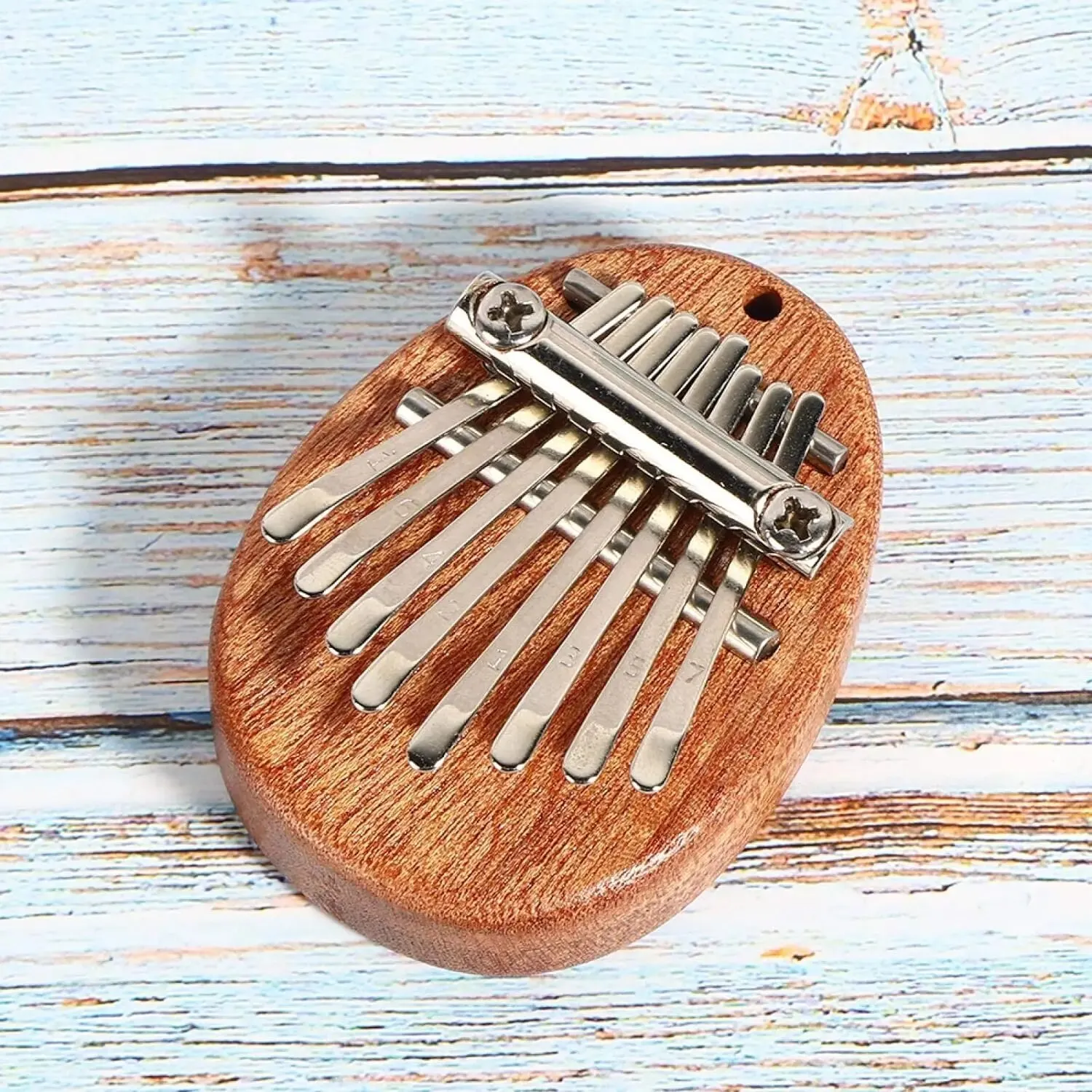 Piano Musical Instrument Convenient to Carry Thumb Piano Heart-shaped Crystal Thumb Piano for Party for Beginning Oboist 2