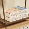 2/1Pcs Clothes Storage Box Stretchable Drawers Organizer Wardrobe Organiser for Clothes Storage T-Shirts Pants Organizer Box 3