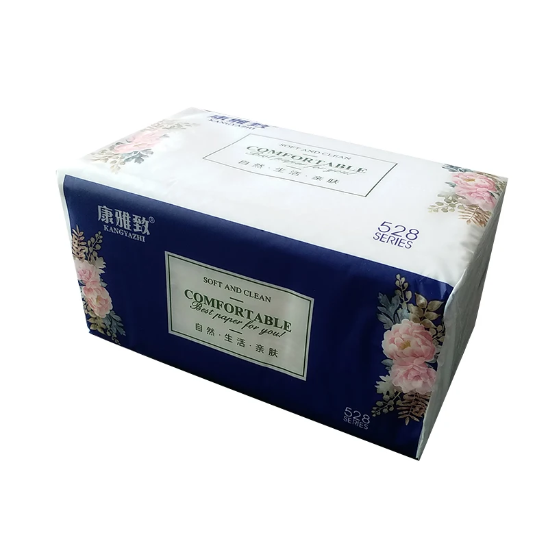 1 pack/400 sheets Paper towels virgin wood pulp paper five-layer thickened napkins facial tissue factory paper napkins