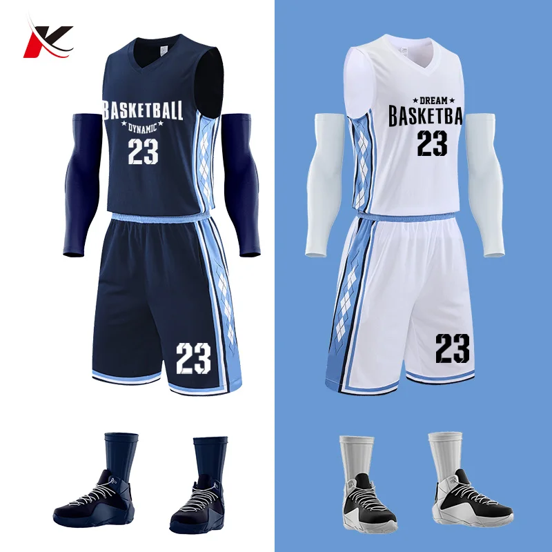 Hot Sale Mens Basketball Jerseys Custom High Quality Fabric Polyester