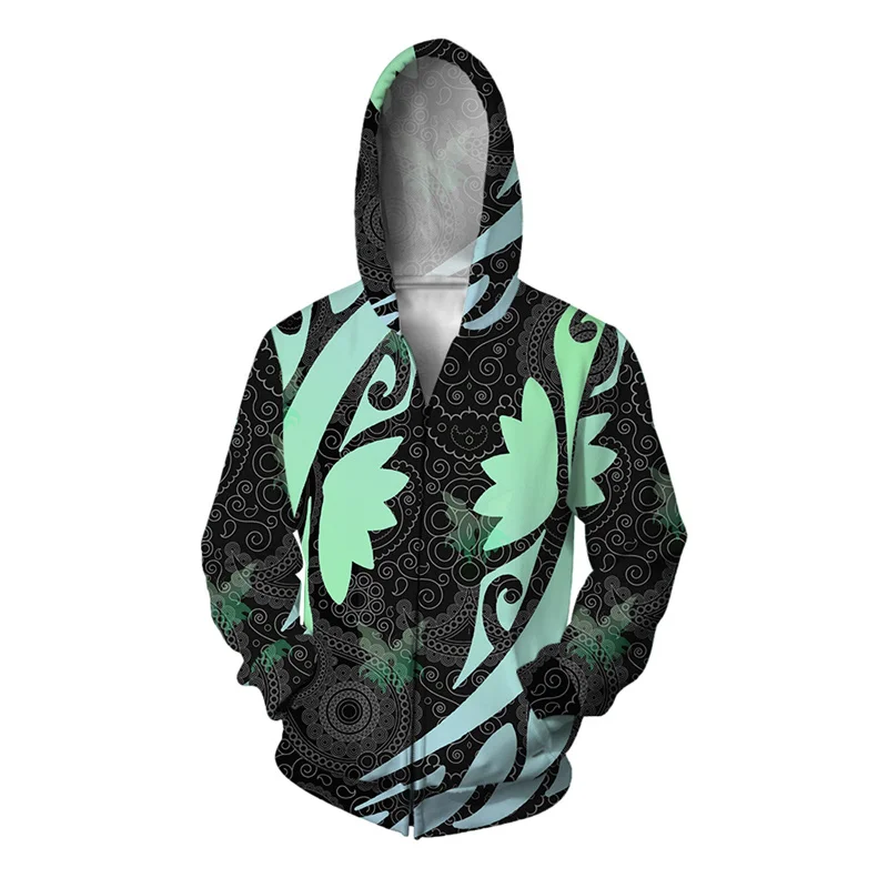 thumbnail image 1 of Sudadera con capucha con estampado 3D de árbol de coco para hombre, sudadera con gráfico de lobo y personaje, moderna, informal, cómoda, con capucha, holgada y con cremallera, 1 of 4