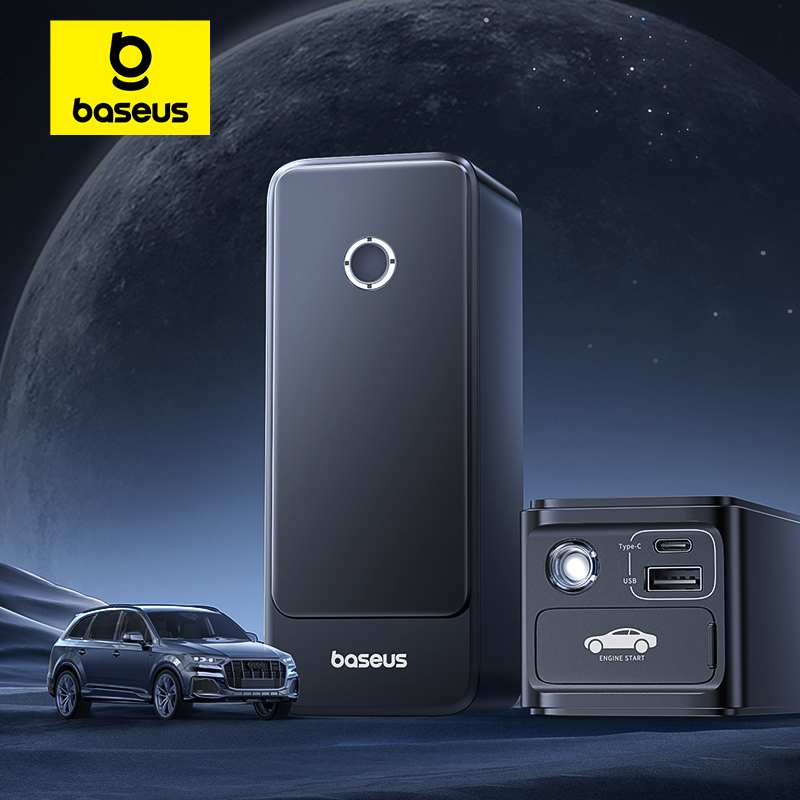Baseus 600A Car Jump Starter Device Power Bank 6000mAh for Car Battery Emergency Starting Petrol Diesel 12V Car Booster Starter