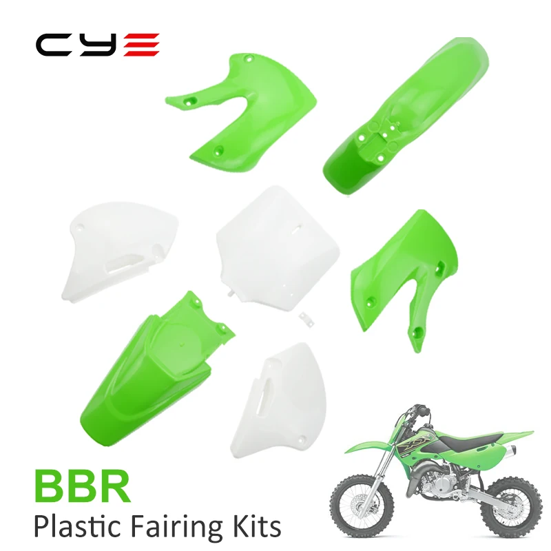 Klx 110 Motorcycle Plastic Fairing Complete Body Kit Fit To Klx110 Bbr
