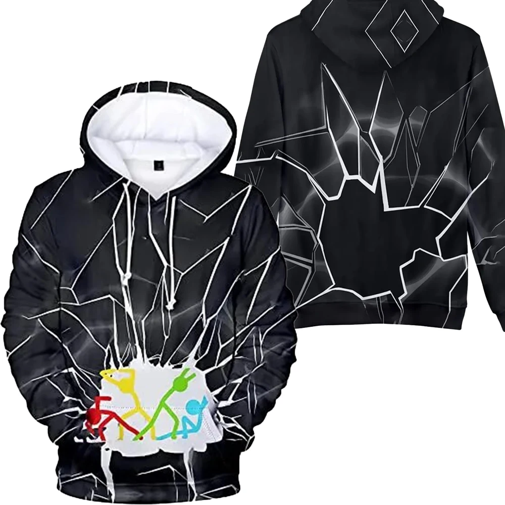 thumbnail image 1 of Sudadera con capucha divertida de moda de Alan Becker con estampado 3D para niños y hombres de gran tamaño, jersey divertido de moda de hip hop callejero, 1 of 5