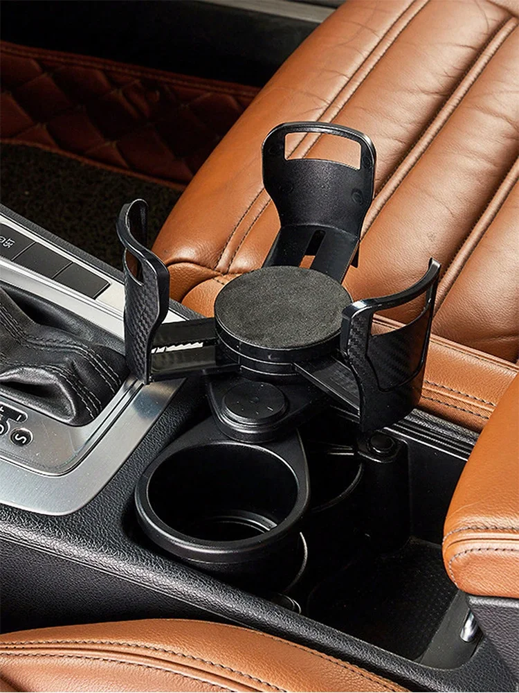 Drink Cup Holder Multifunction 360 Rotating Adjustable Base Insert Drinks Organizer Car Cup Holder Expander Adapter