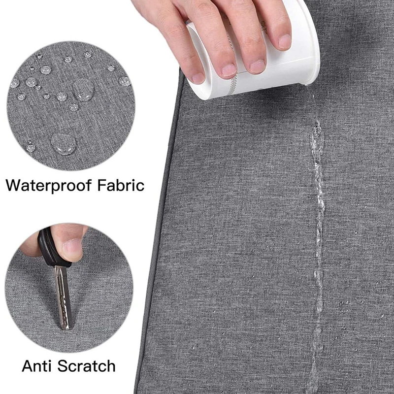 Denim Waterproof Laptop Sleeve with Inner Bladder Protection