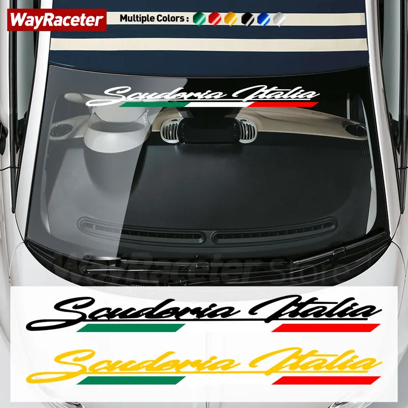 Car Front Windscreen Sticker Vinyl Cover Auto Windshield Accessories For  Fiat 500 Abarth Panda Tipo Egea Doblo 124 Spider Stilo - Car Stickers -  AliExpress