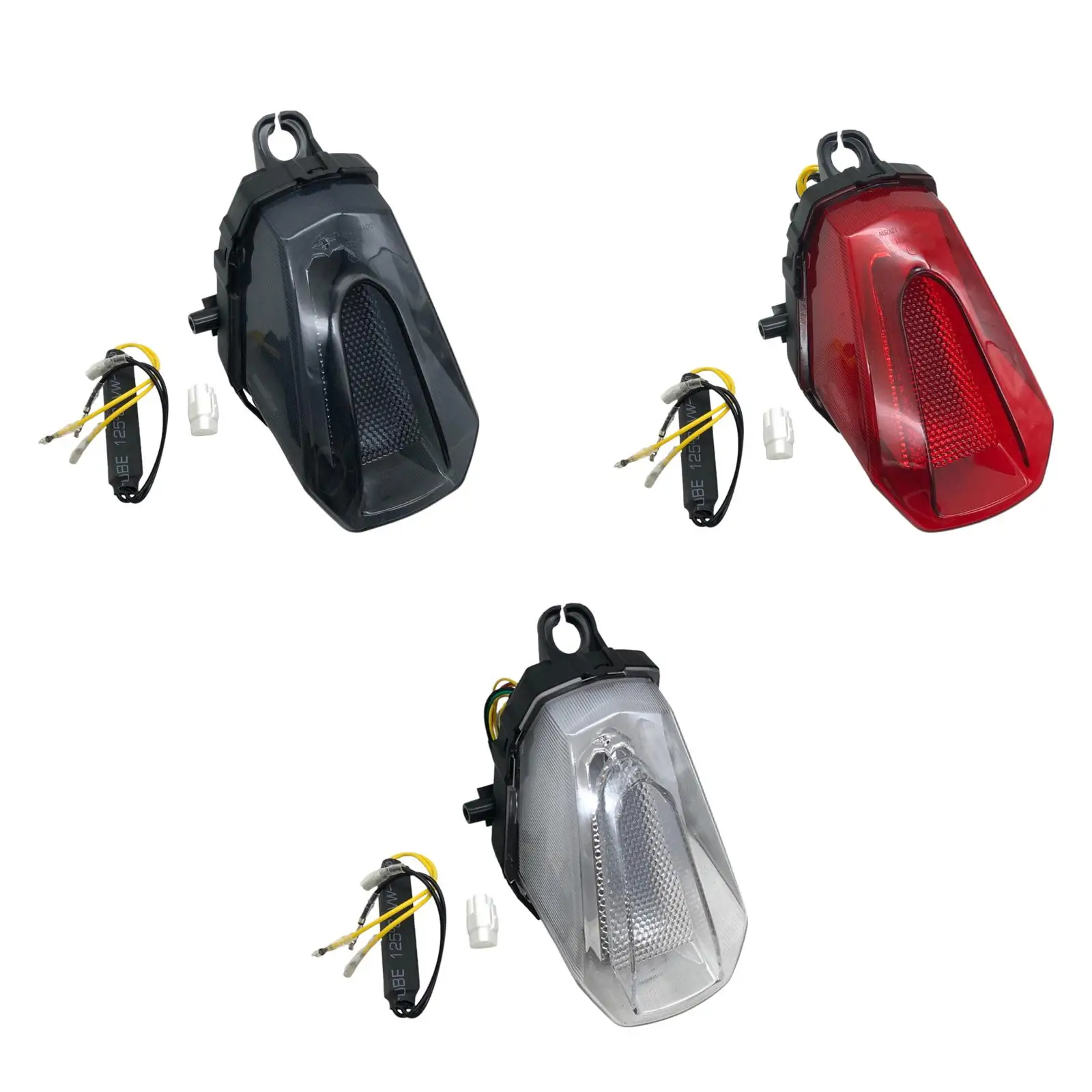 

Motorcycle Tail Brake Turn Signals Light Motorcycle Tail Light for Gsxr1000 Replaces Parts Easy Installation Accessories