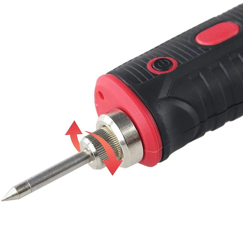 Soldering Iron Tips Kit Set Wireless Battery E10 Interface USB Soldering Iron Heads 1pcs