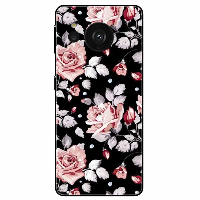 Elegant Black Lion Cats Silicone TPU Protective Case