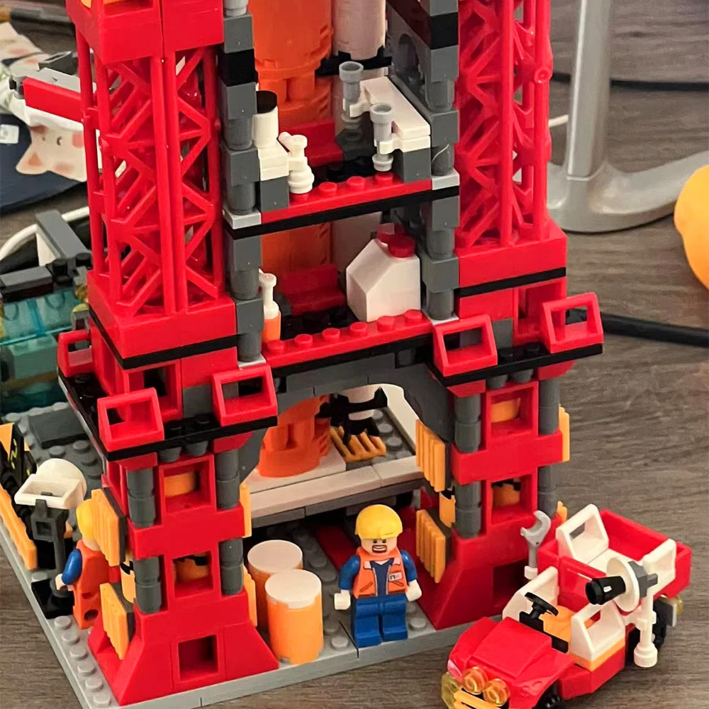 LeLe Brother 1089 Pieces Brick Space Shuttle Large Set Nice