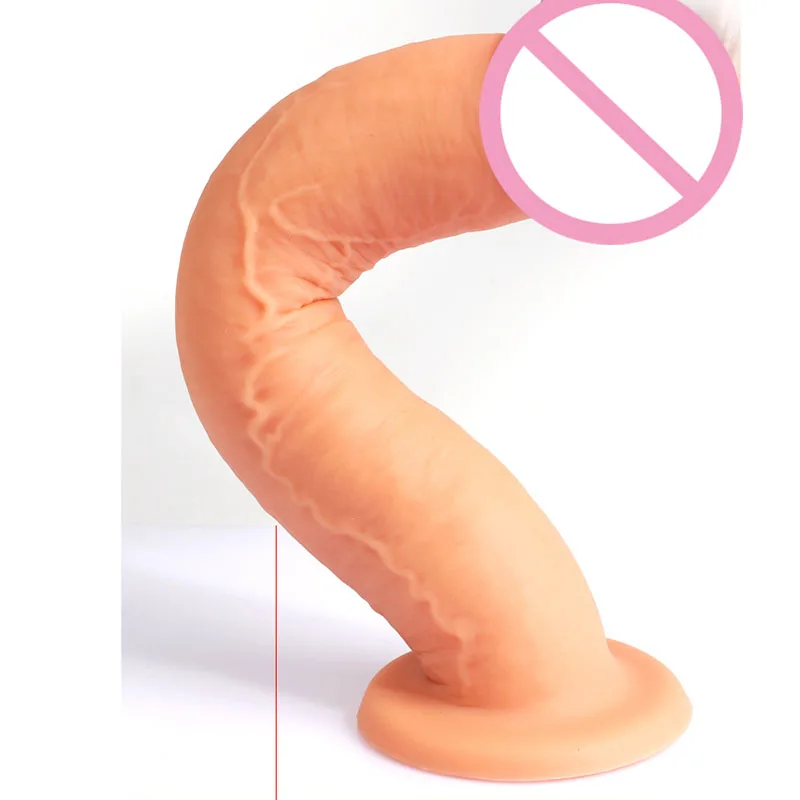 Selling Long Hot Dildo Realistic Fake Buttplug Sex Tos For Women /Men l Anal Plug Masturbators Big_voghion.com